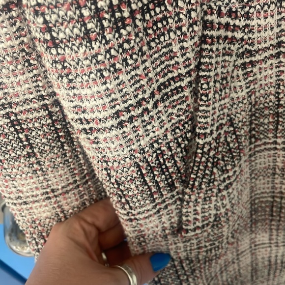 Mellóday pink plaid open collar topper coat/ blazer Size XL from Anthropology - Picture 6 of 6